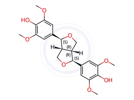 Chemical structure of Syringaresinol Impurity 2