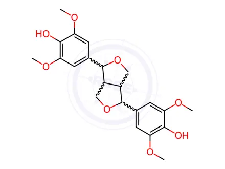 Chemical structure of Syringaresinol