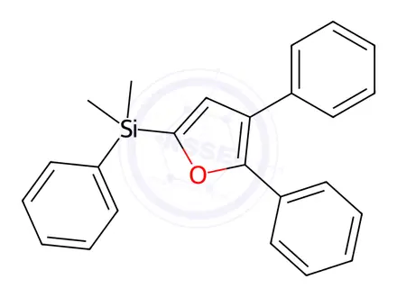 Chemical structure of (4,5-Diphenylfuran-2-yl)dimethyl(phenyl)silane
