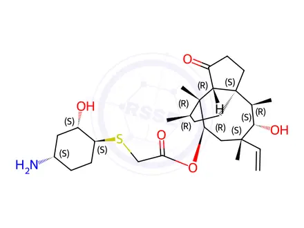 Chemical structure of Lefamulin Acetate Impurity 7