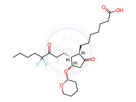 Chemical structure of Lubiprostone Impurity 8
