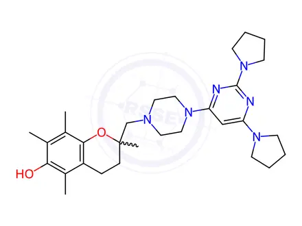 Chemical structure of U 78517F
