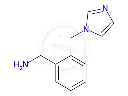Chemical structure of [2-(1h-imidazol-1-ylmethyl)phenyl]methanamine dihydrochloride