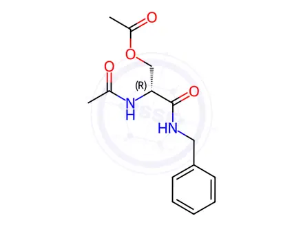 Chemical structure of Lacosamide EP Impurity B