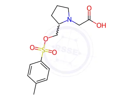 Chemical structure of [2-(Toluene-4-sulfonyloxyMethyl)-pyrrolidin-1-yl]-acetic acid