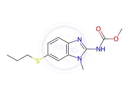 Chemical structure of Albendazole impurity 32