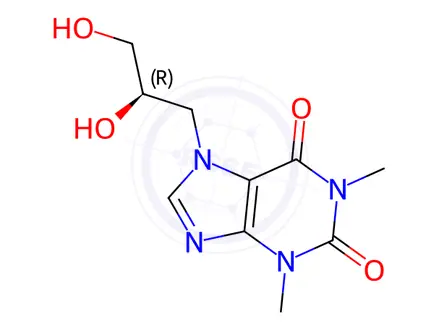 Chemical structure of Diprophylline Impurity 6