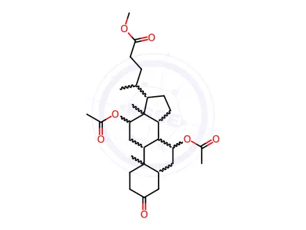 Chemical structure of Cholic Acid Impurity 15