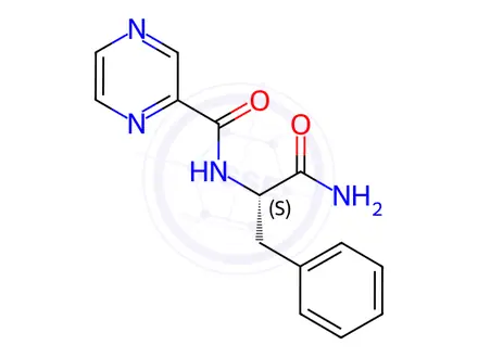 Chemical structure of Bortezomib Impurity B