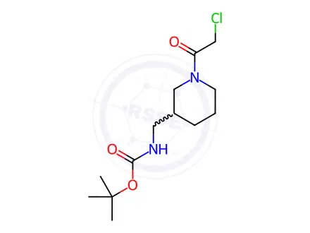 Chemical structure of [1-(2-Chloro-acetyl)-piperidin-3-yl]-Methyl-carbaMic acid tert-butyl ester