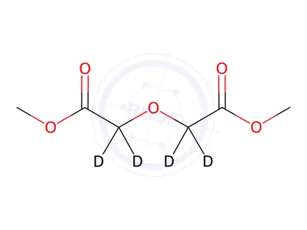 Chemical structure of Dimethyl Diglycolate-d4