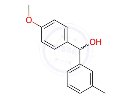 Chemical structure of (4-Methoxyphenyl)(m-tolyl)methanol