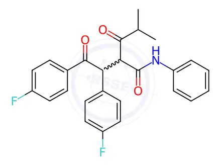 Chemical structure of Atorvastatin Impurity 37