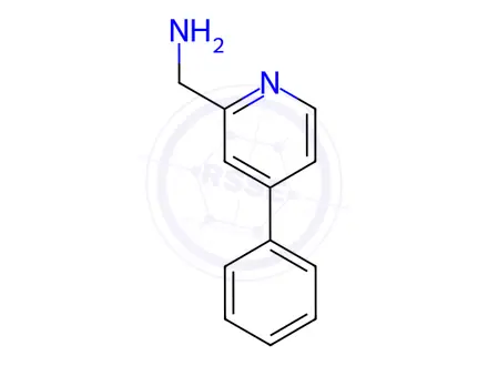 Chemical structure of (4-Phenylpyridin-2-yl)methanamine