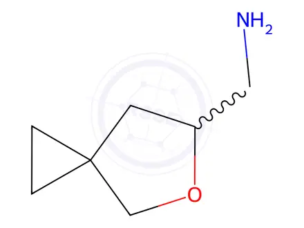 Chemical structure of (5-Oxaspiro[2.4]heptan-6-yl)methanamine