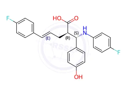 Chemical structure of Ezetimibe Impurity 27