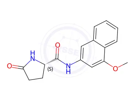 Chemical structure of Pyr-4mbna