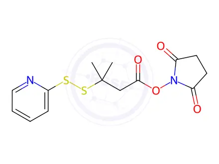 Chemical structure of SPDMB