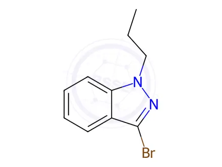 Chemical structure of 3-Bromo-1-propyl-1H-indazole