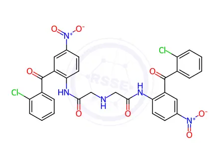 Chemical structure of Clonazepam Impurity 16