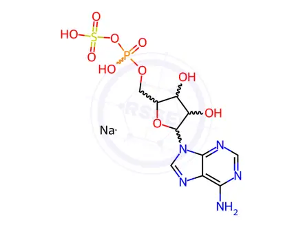 Chemical structure of ApsSodiumsalt
