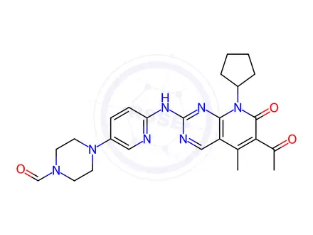 Chemical structure of Palbociclib Impurity 48