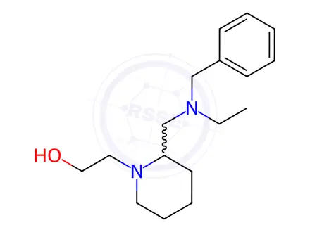 Chemical structure of 2-(2-((Benzyl(ethyl)amino)methyl)piperidin-1-yl)ethanol