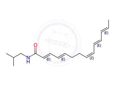 Chemical structure of γ-Sanshool