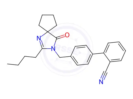 Chemical structure of Irbesartan Impurity 2