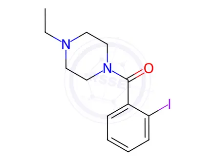 Chemical structure of (4-Ethylpiperazin-1-yl)(2-iodophenyl)methanone