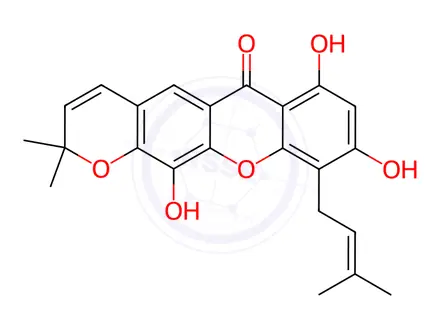 Chemical structure of Xanthone Impurity 102