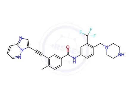 Chemical structure of Ponatinib Impurity 6