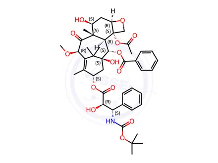 Chemical structure of Cabazitaxel Impurity 2
