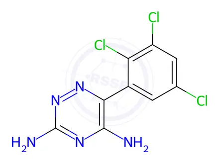 Chemical structure of Lamotrigine Impurity 45