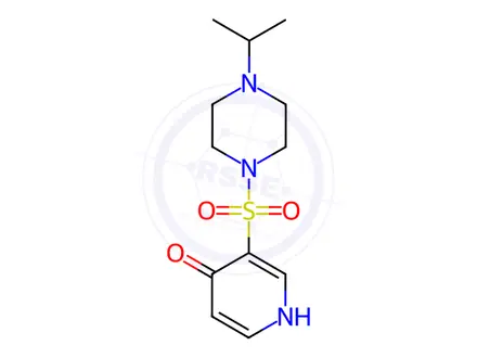 Chemical structure of 3-((4-Isopropylpiperazin-1-yl)sulfonyl)pyridin-4-ol