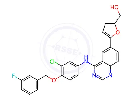 Chemical structure of Lapatinib Impurity 13