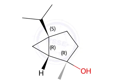 Chemical structure of trans-Sabinene Hydrate