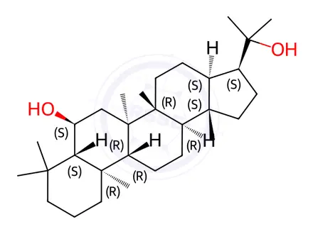 Chemical structure of Zeorin