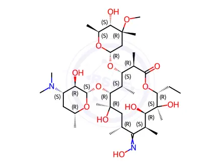 Chemical structure of Clarithromycin Impurity 7