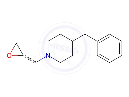 Chemical structure of 4-Benzyl-1-[(oxiran-2-yl)methyl]piperidine