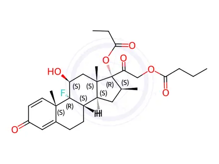 Chemical structure of Betamethasone Impurity 3