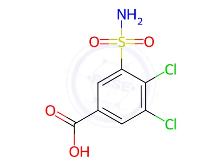Chemical structure of Bumetanide Impurity 41