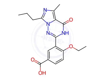 Chemical structure of Norneovardenafil
