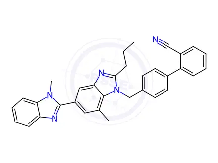Chemical structure of Telmisartan Impurity 67