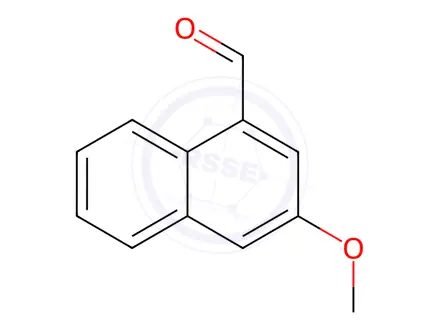 Chemical structure of 3-Methoxy-1-naphthaldehyde