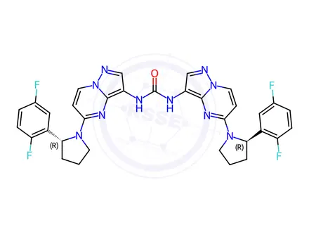 Chemical structure of Larotrectinib Sulfate Impurity 22
