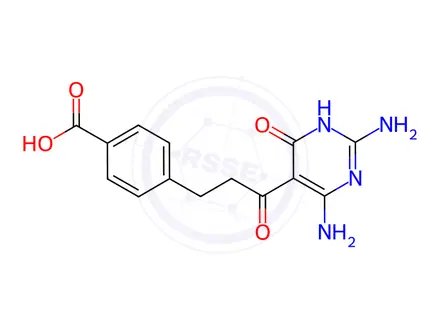 Chemical structure of Pemetrexed Disodium Impurity 113