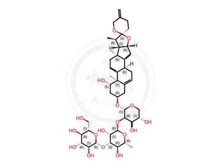 Chemical structure of Ruscin