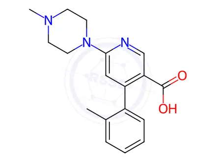 Chemical structure of Netupitant Impurity 8