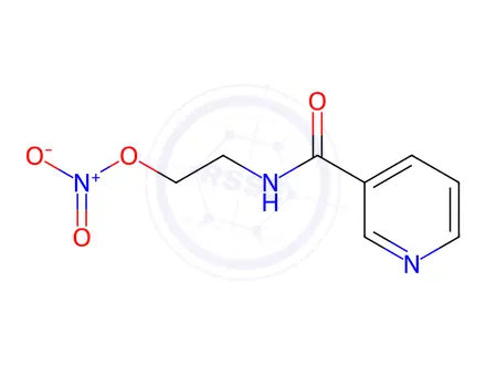 Chemical structure of Nicorandil Nitrate